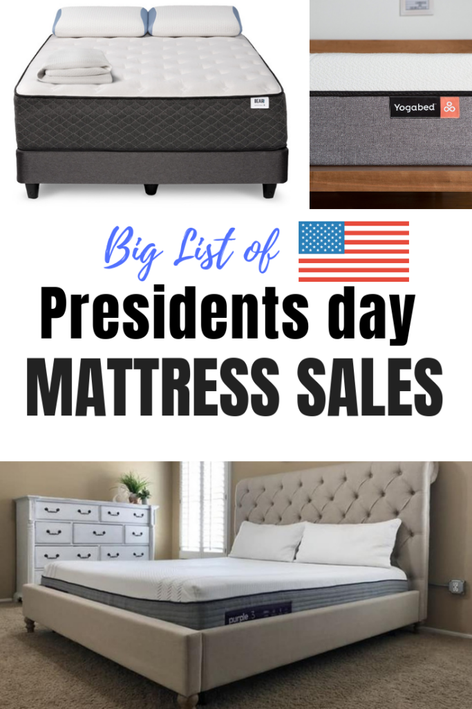 Presidents day mattress sale