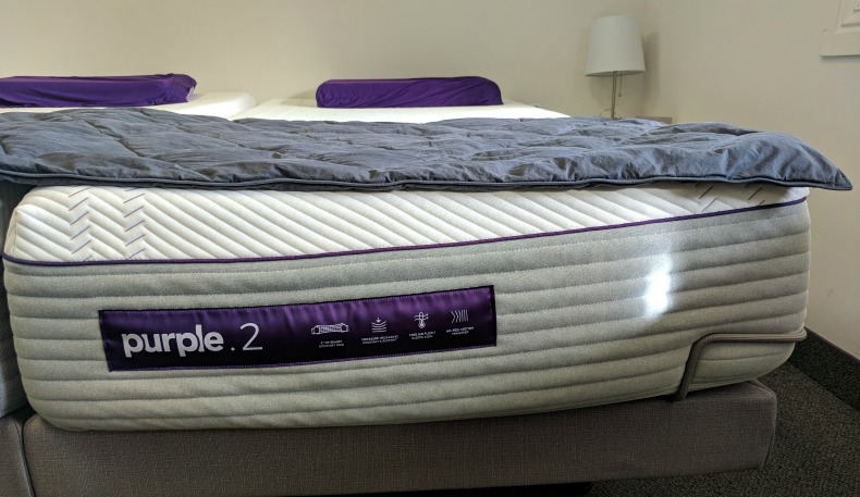 Purple 2 store hybrid mattress