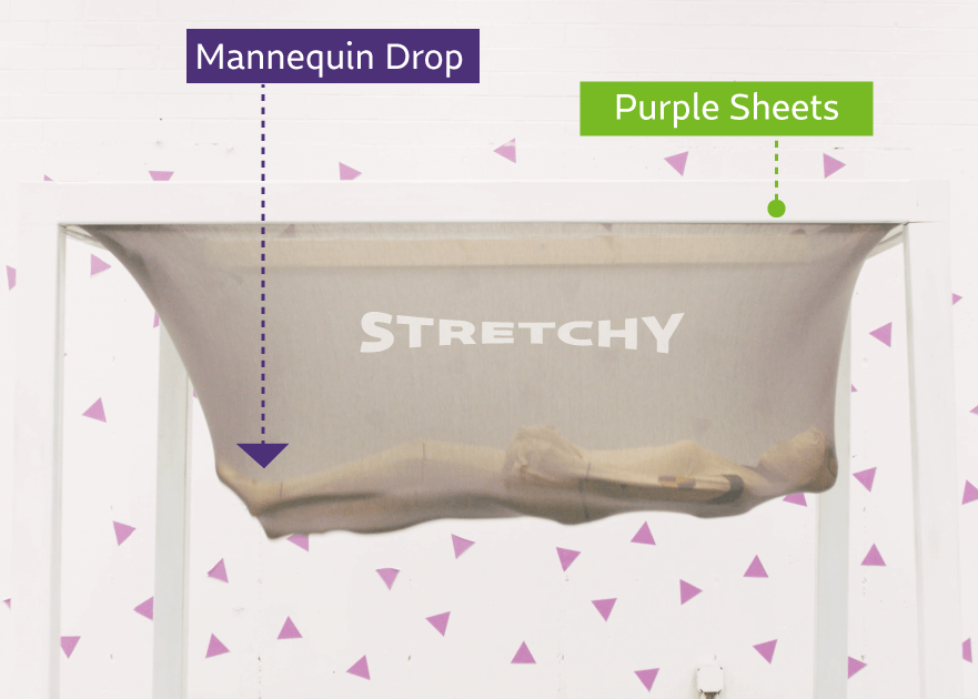 stretchy sheets for purple mattress