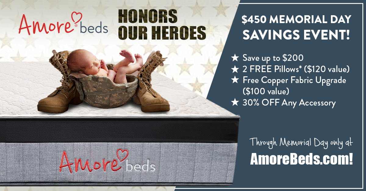 Amore Memorial Day Sale