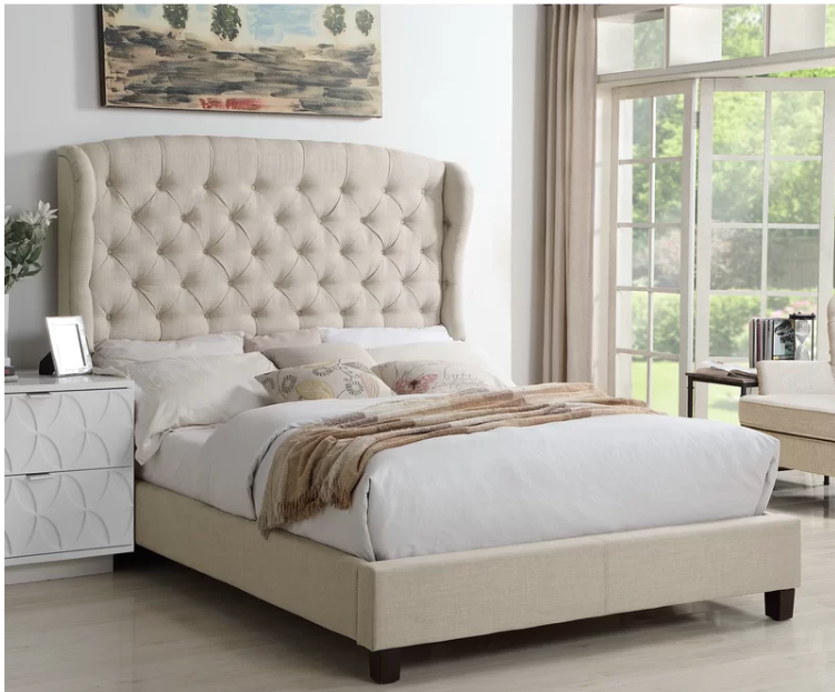 bed frame for adjustable bed