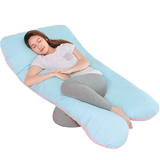 full body pregnancy pillow with slit