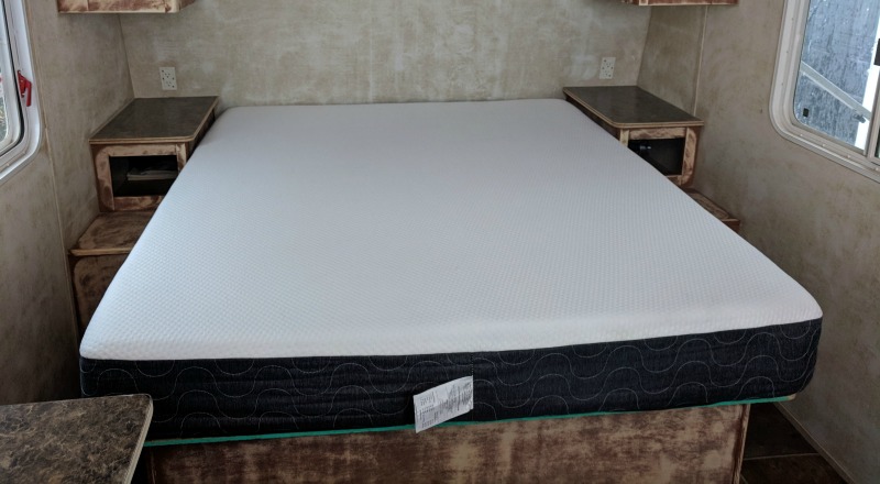 Custom size rv clearance mattress