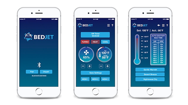 new Bedjet app