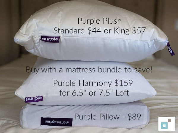 How much do Purple Pillows Cost