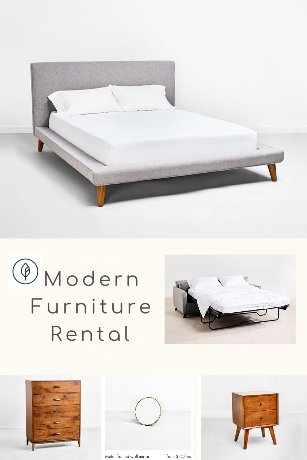 Bedroom furniture rental San Fransisco