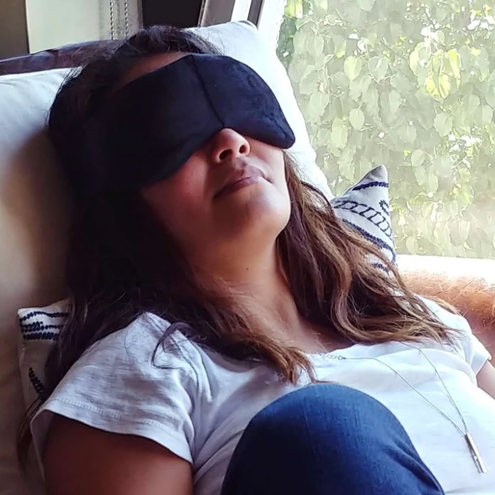 New Weighted Reversible Eye Mask from Yogasleep