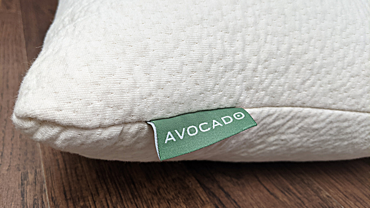 Avocado shredded latex pillow