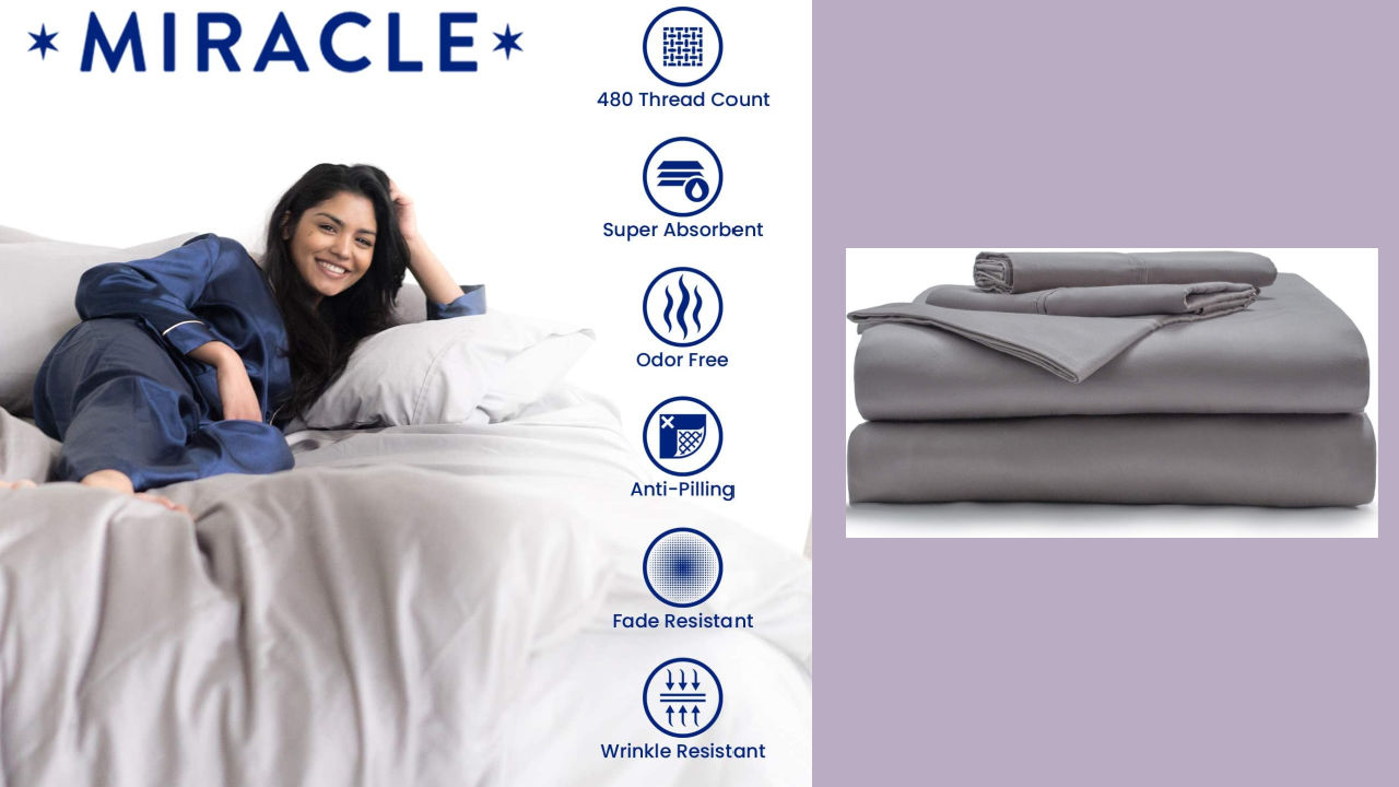 Miracle Sheets Resist Bacteria, Dirt and Germs - Unbox Mattress