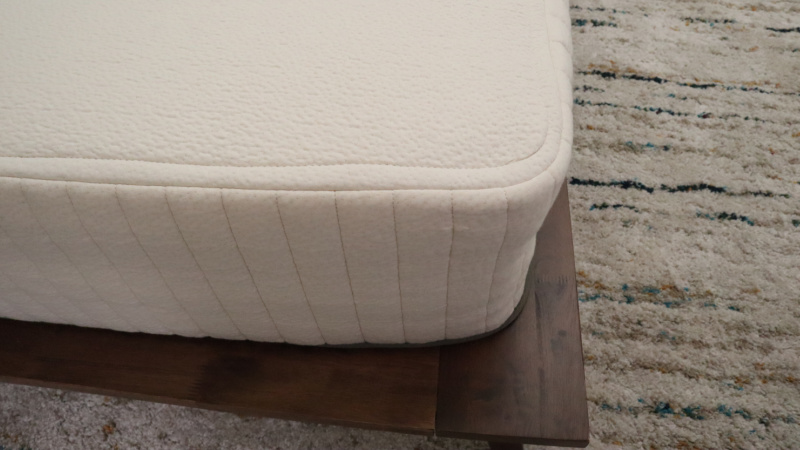 Corner of Eco Organic Mattress by Avocado Green